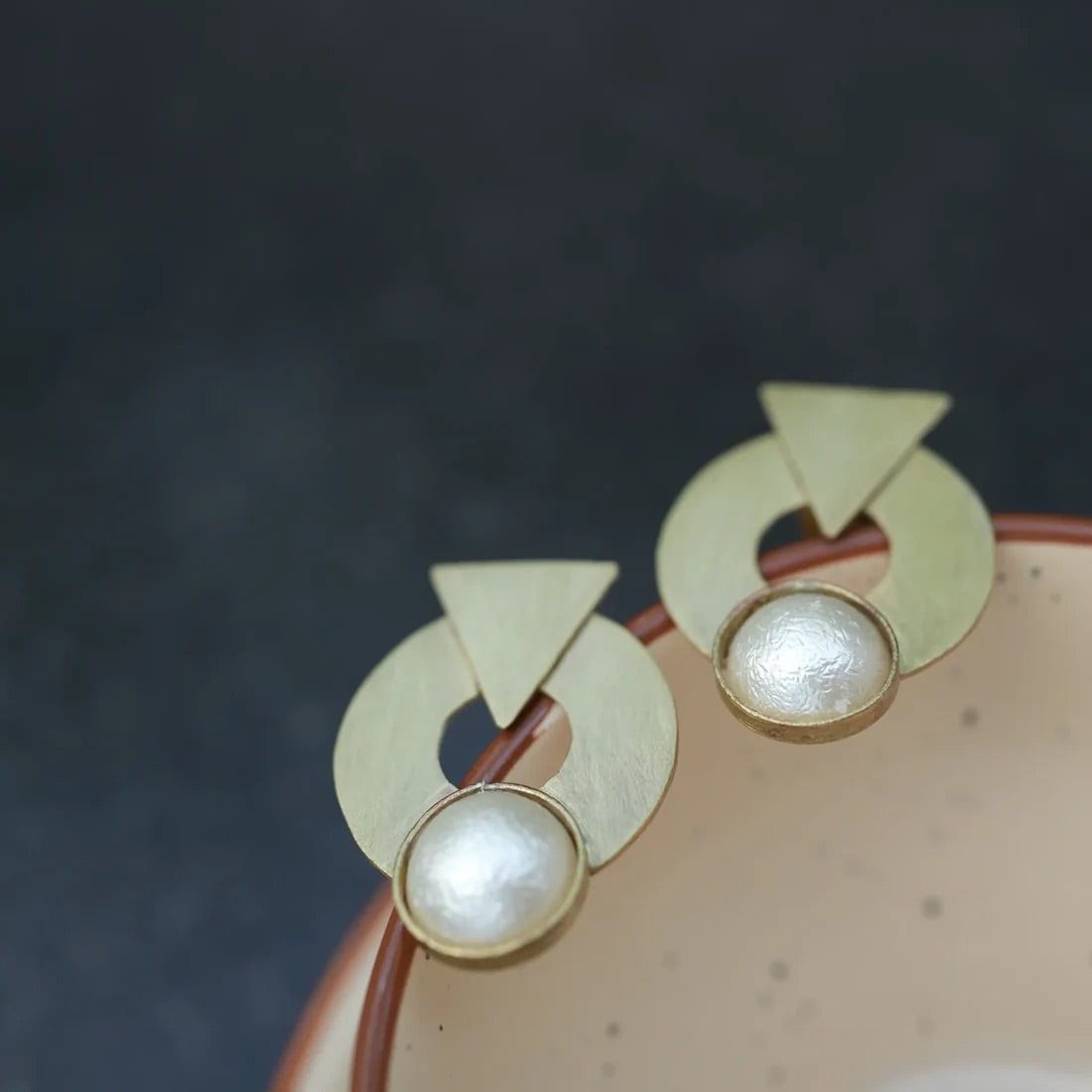 Geometric Studs Earrings