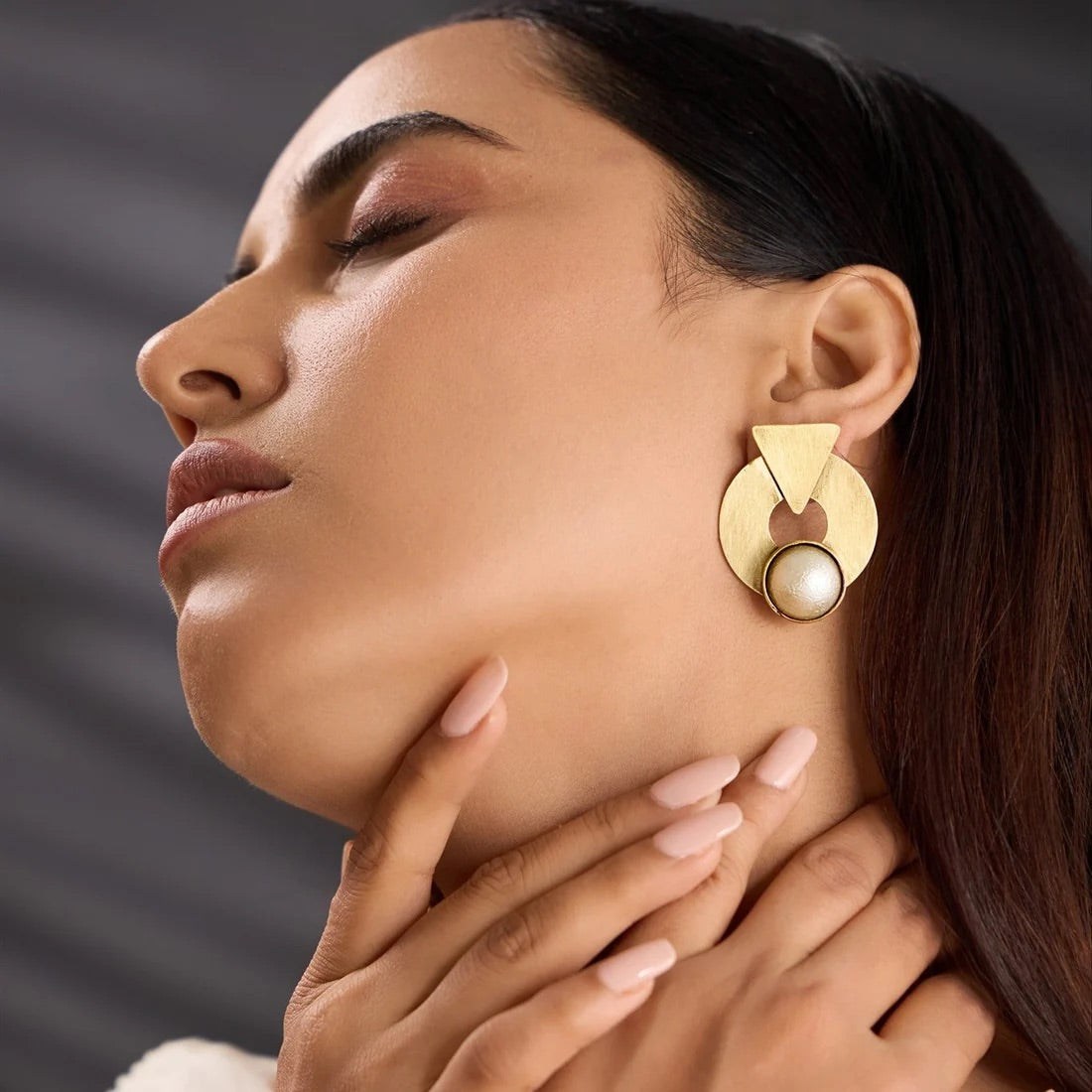Geometric Studs Earrings